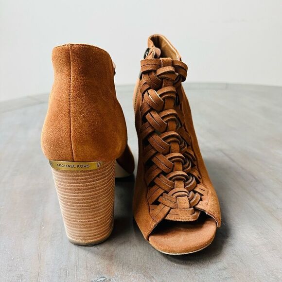 Michael Kors Westley, suede ankle booties. - Picture 1 of 6